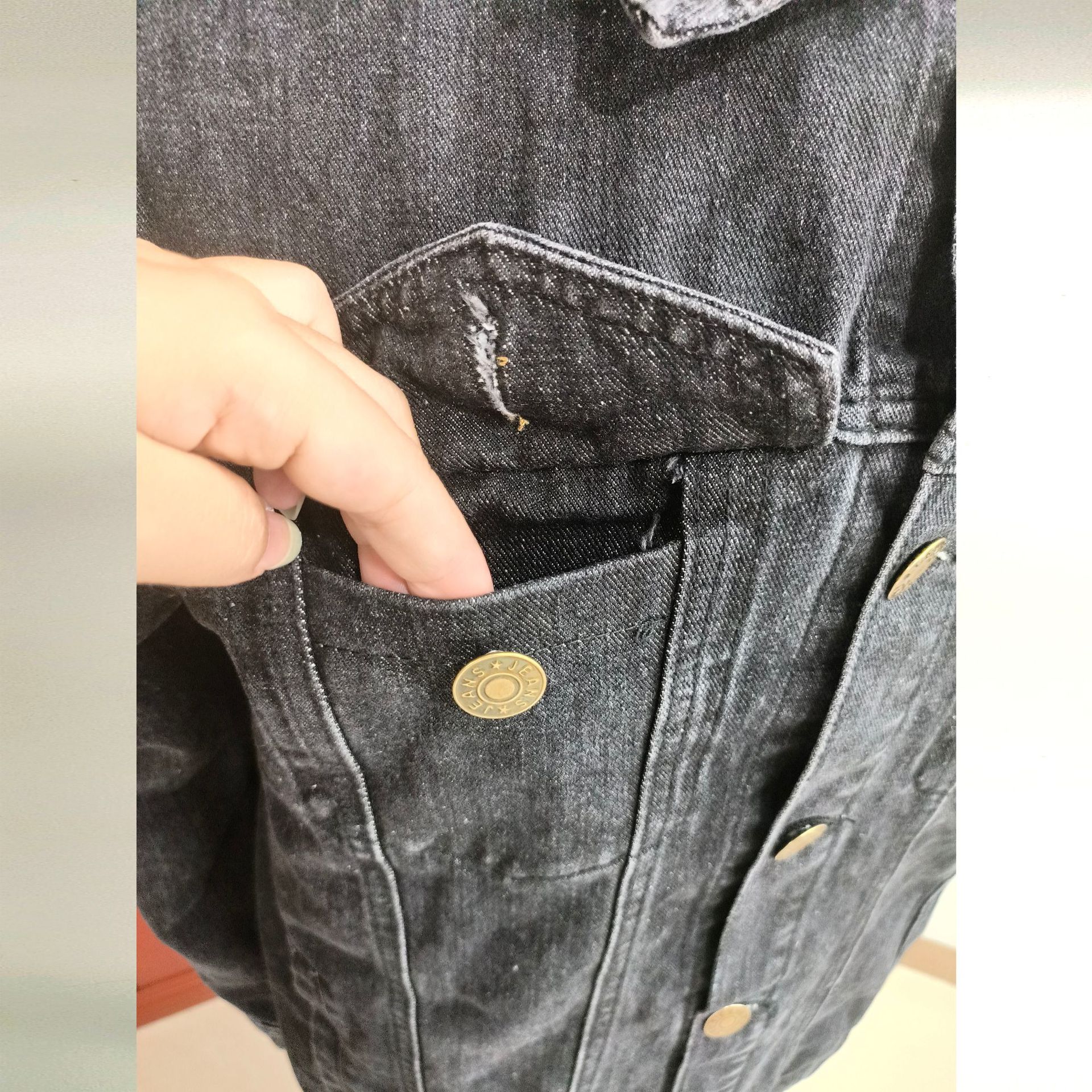 Giacca di jeans uomo – stile americano elegante e alla moda_voghion.com