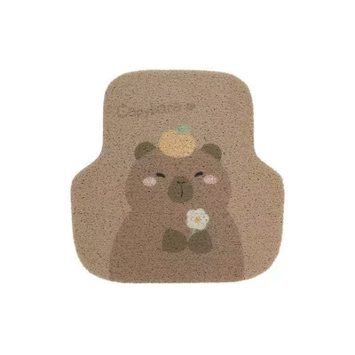 and wear-resistant car floor mats, easy – Avtomobil döşəmə paspasları - cartoon-car-floor-mat-2-5060cmsilk-loop-can-be-cut-to-sizefront-row-floor-mat