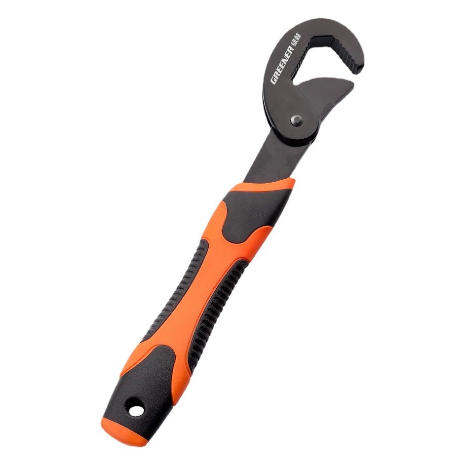 Traje de herramienta de llave universal de bosque verde llave de apertura grande móvil abrazadera de tubo universal llave multifunción boca abierta
