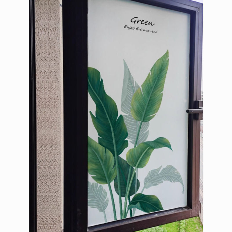 Bathroom Window Sticker Translucent Opaque Window Sticker Bathroom Sliding Door Glue-Free Anti-Peeping Electrostatic Frosted Film