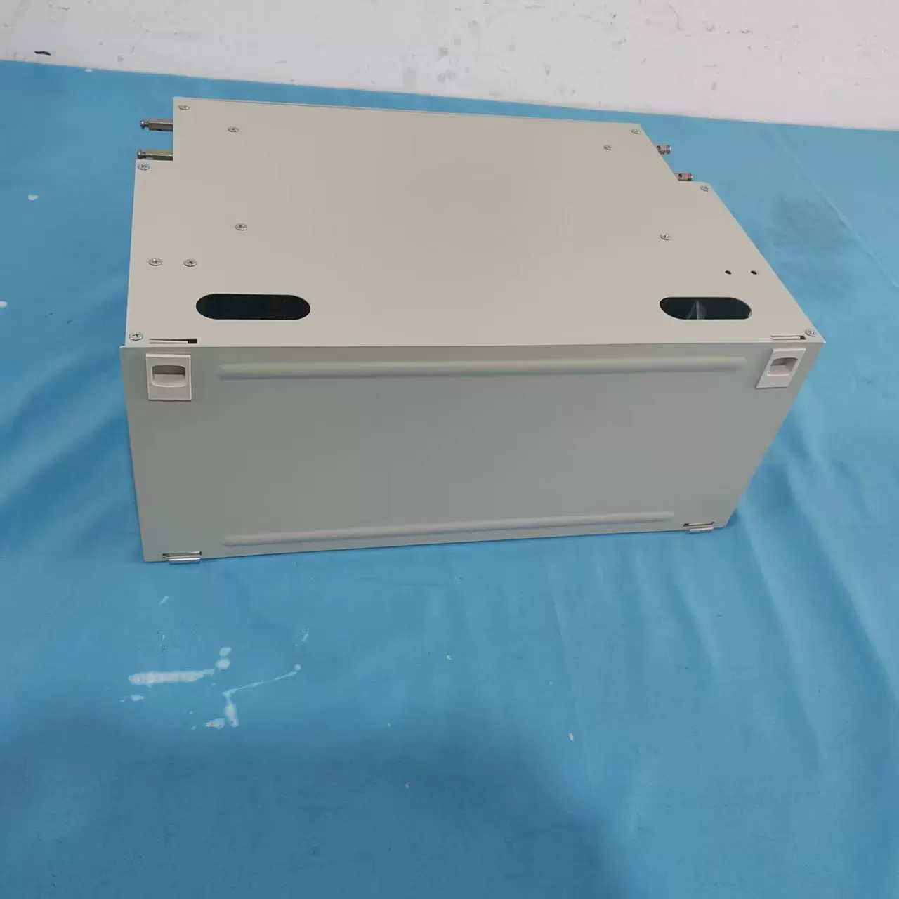 批发光纤盒 72口144芯LC/UPC满配单元箱  ODF光纤配线架 接头盒