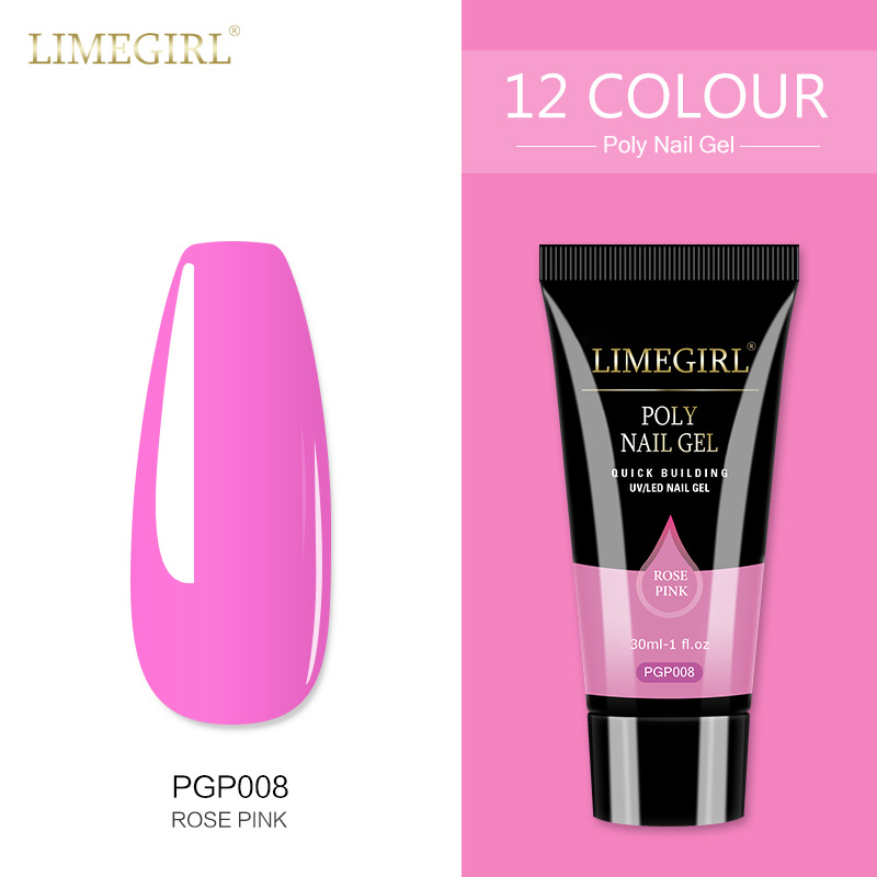 30ML uñas arte papel libre titular extensión rápida modelo de cristal pegamento indoloro UV extensión pegamento indoloro fototerapia cristal pegamento
