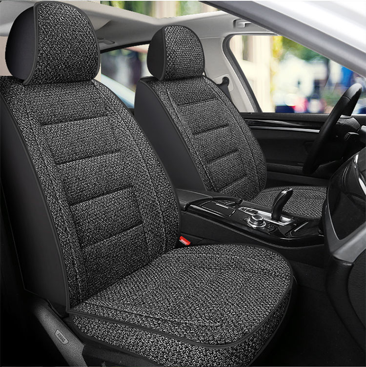 L5U [Four Seasons General Motors] Car Cushion Full Encircled Seat Cover Hemp Breathable Fabric Five Linen Special Seat