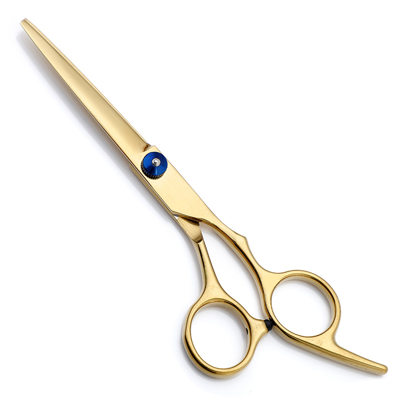 Forbici da parrucchiere per tagliare la frangia, forbici dritte per sfoltire, colorate e nere, forbici a vite diamantate rosse, per rifinire la frangia._voghion.com