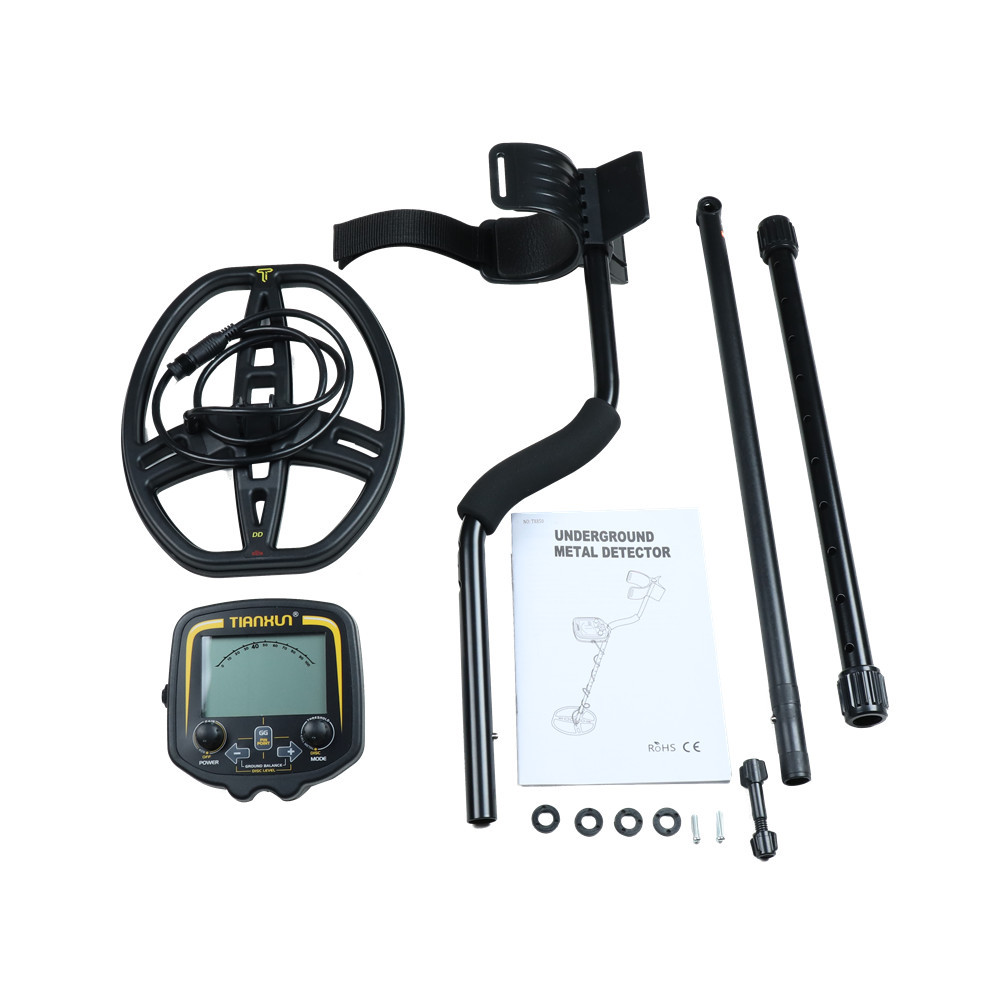 新款TX-850地下金属探测器金属种类黄金银元铜钱探测器户外探宝器
