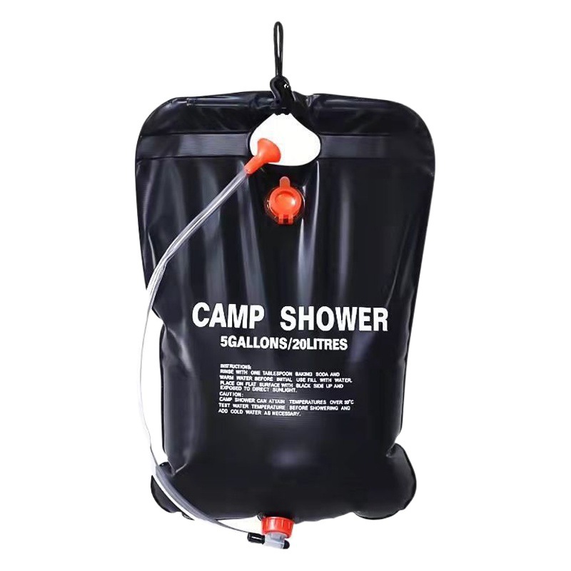 Bolsa de ducha solar portátil 20L camping al aire libre