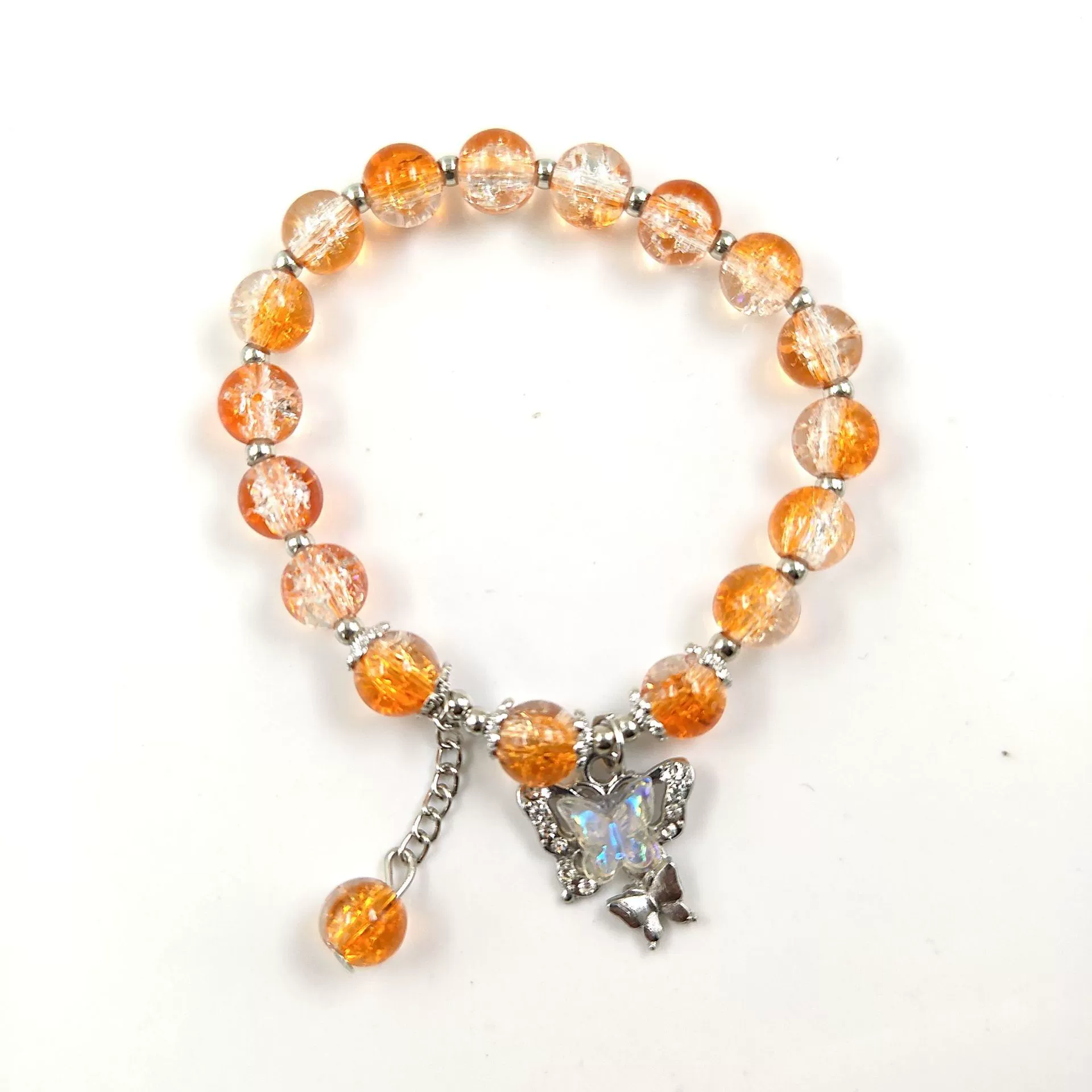 Милая бисерная bracelet, радужный кристалл, DIY