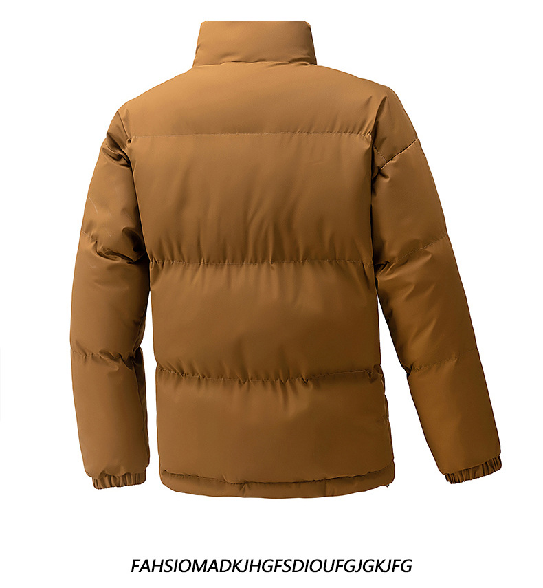 Unisex Padded Winter Jacket Oversized Cotton Quilted Coat_voghion.com