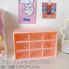 Japan and South Korea INS Liugong Gehi.com red drawer box Girl Heart Student Student Multifunctional Desktop debris storage