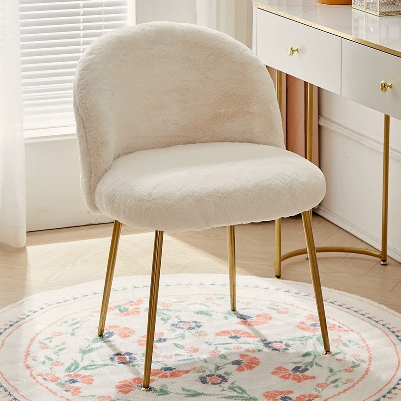 Скандинавский туалетный столик, косметический стул, спинка, домашняя спальня, дизайнер легкого экстравагантного кресла