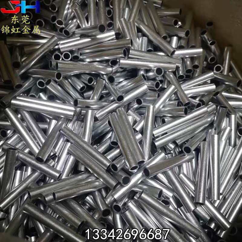 销售环保6063氧化铝管 阳极氧化彩色铝管 6063毛细铝管切割加工