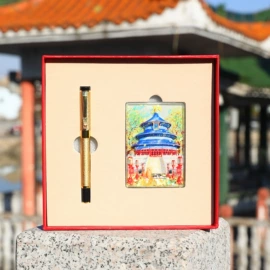 商务礼品套装;金属工艺品;冰箱贴