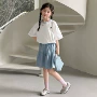 薄款女童夏季新款牛仔裙