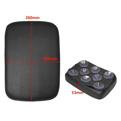 Motorcycle suitable for Harley modified XL883 1200 x 48 72 8 suction cup back seat cushion quick disassembly (Motorcycle Safety Supplies) - 8-suction-black