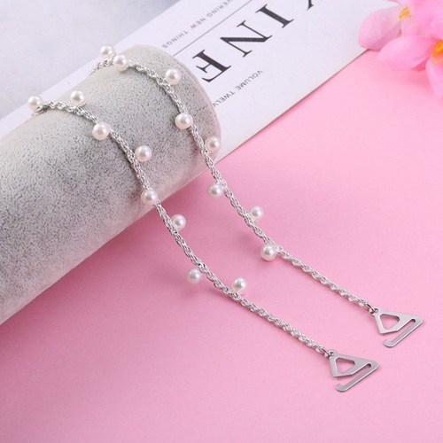 Invisible shoulder straps with rhinestone bra straps non-slip rhinestone underwear summer bra straps with one-line collar can be exposed cross-border