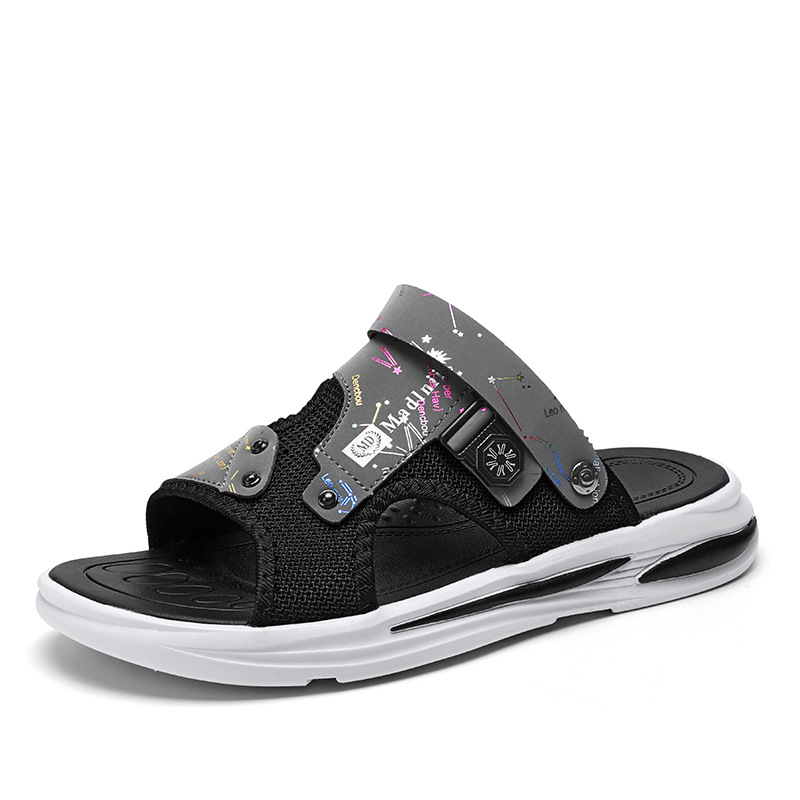 Sandalias para hombres de verano nuevas zapatillas casuales al aire libre zapatillas de playa deportivas antideslizantes image 6