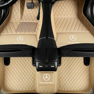 Special car three-dimensional fully surrounded car foot mat soft wire ring double layer single layer wear-resistant leather Four Seasons Universal
