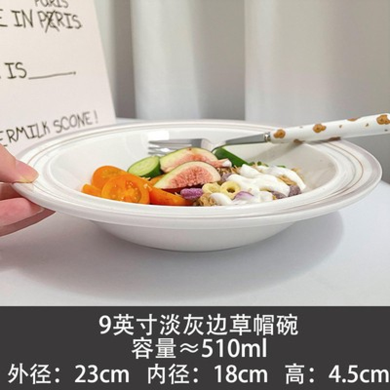 セラミック卸売ディナープレート朝食プレートセラミックウォームウッドハートフォトポーズスタイルホームクリームカラーディッシュプレート|undefined