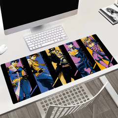 Animation JOJO Kujo Jotaro two-dimensional peripheral anti-slip mouse pad 40X90X0.3CM large keyboard pad