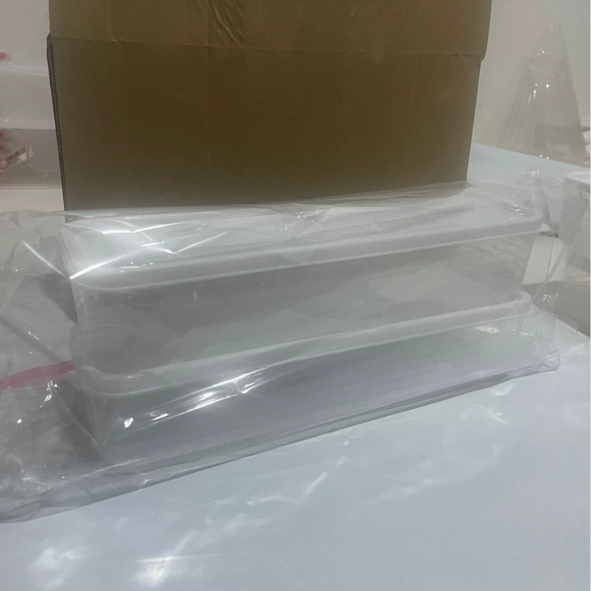 [跨境面条收纳盒厨房冰箱密封保鲜收纳盒带盖杂粮意面葱姜蒜等专用]