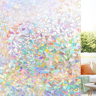 Ready Stock Wholesale Frosted Window Glass Stickers, Light-Transmitting but Not See-Through, Privacy Protection Glass Film for Bathroom and Restroom