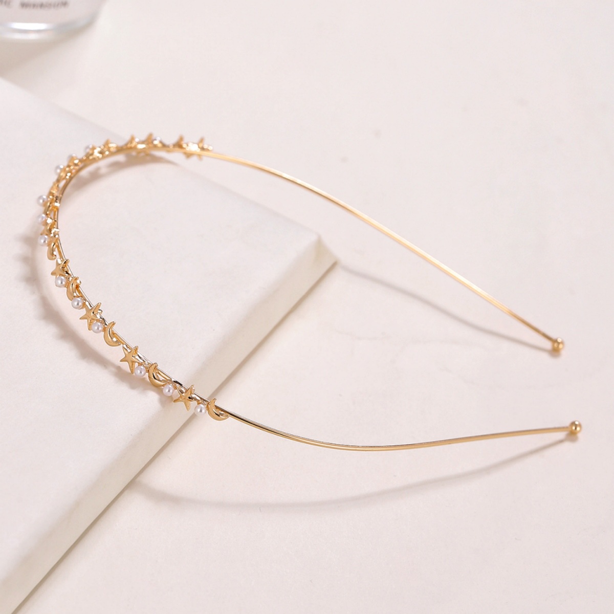 Mori estrella Luna de metal fino diadema Internet celebridad 2022 verano nuevo Super Hada temperamento verano diadema fuera accesorios para el cabello