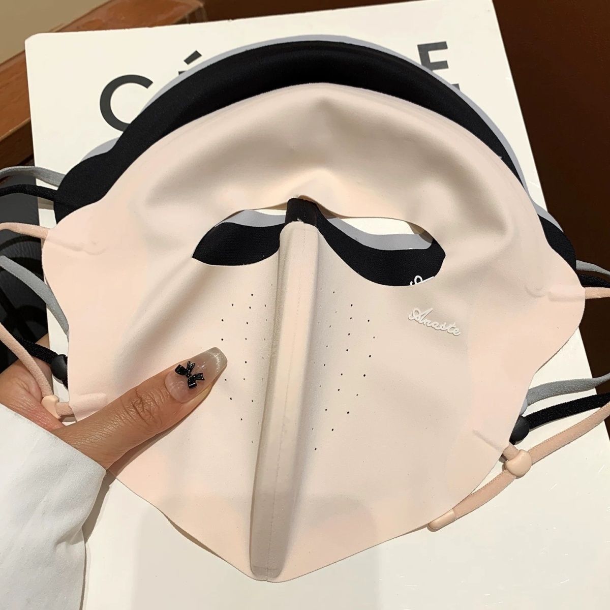 Newly Upgraded Seamless Full-Face Sunscreen Mask for Spring and Summer, Ice Silk Mask, Facekini, Medical Beauty Face Mask, Anti-Uv, Breathable