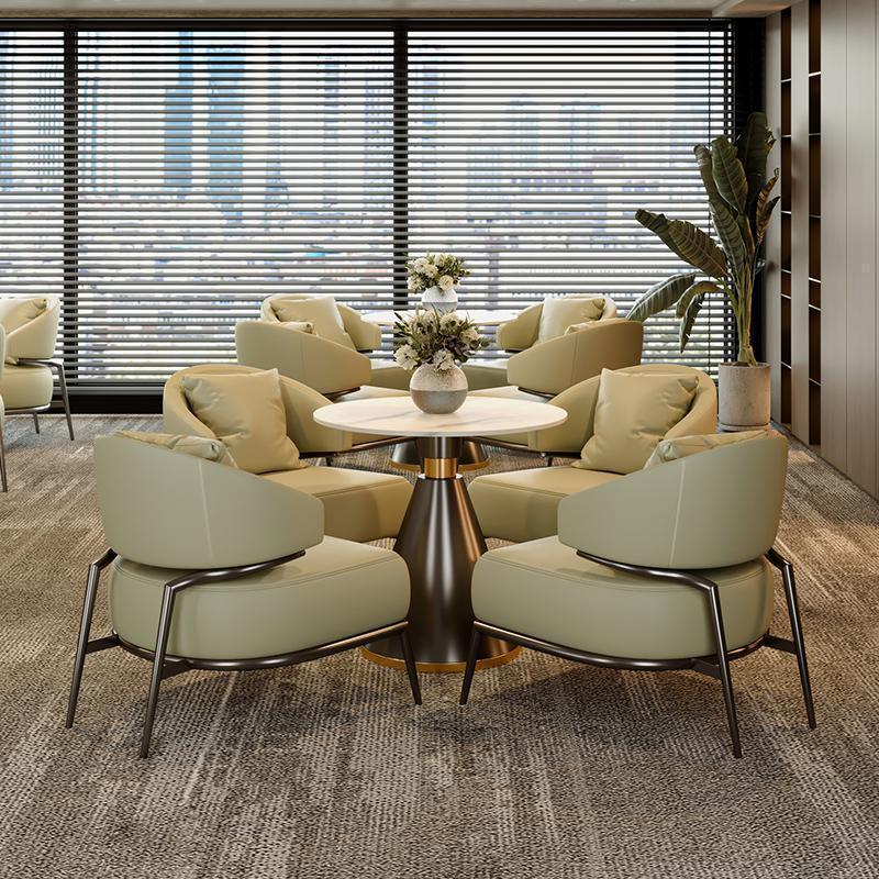 [핫스타일 라이트그린] 의자 2개 + 원형테이블 60