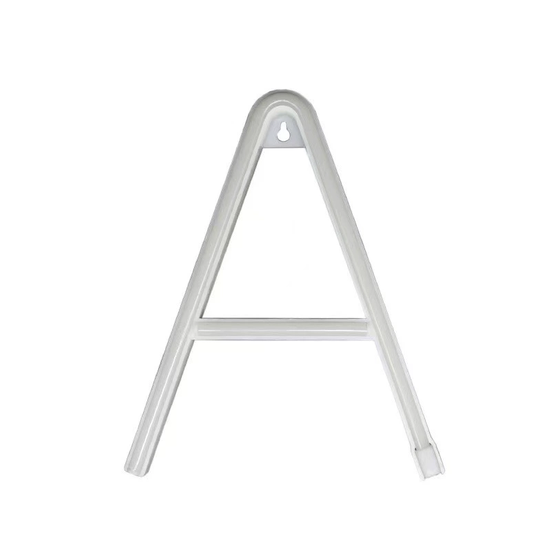 Неоновая LED-вывеска (INS) буквы и цифры, тёплый белый/розовый/пурпурный свет, подвесная с аккумуляторной коробкой и USB