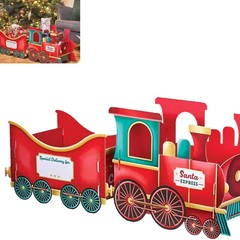 新款Christmas Presents Trains 圣诞礼物火车圣诞老人的礼物火车