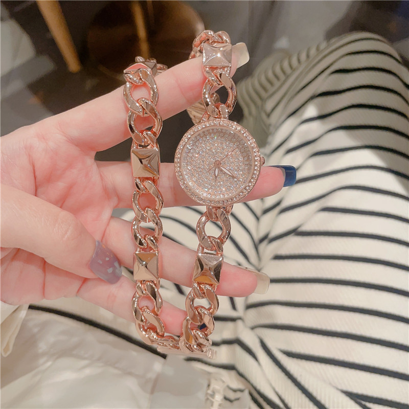 Watch Classification Retro Classic Style Solid Color Jewelry Buckle Quartz Watch