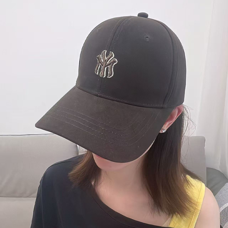 高品质大头围硬顶棒球帽子女潮牌时尚字母刺绣宽帽檐遮阳鸭舌帽男|undefined