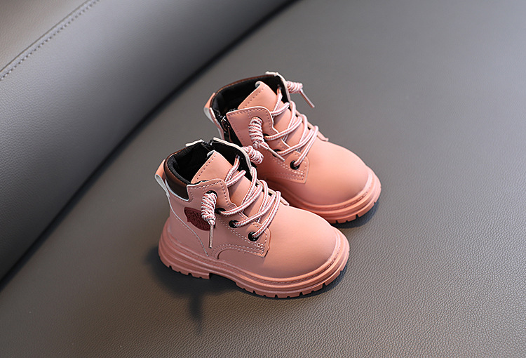 Martin – chaussures pour enfants, bottes courtes décontractées jaunes pour bébés filles et garçons, nouvelle collection automne/hiver 2022_voghion.com