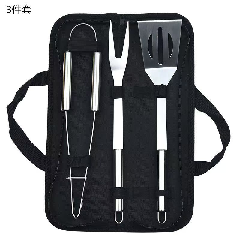 Juego de Utensilios para Barbacoa con Maletín de Aluminio de Acero Inoxidable para Exteriores image 7
