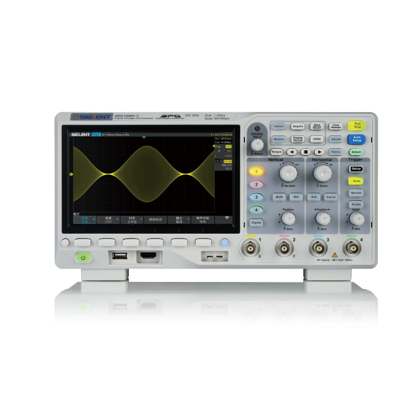 Siglent/鼎阳 SDS1104X-U/C Цифровой осциллограф пропускная способность 100M образец 1G 4 канала