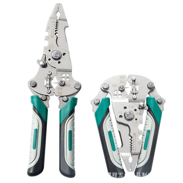 Foldable universal cable pliers stainless steel