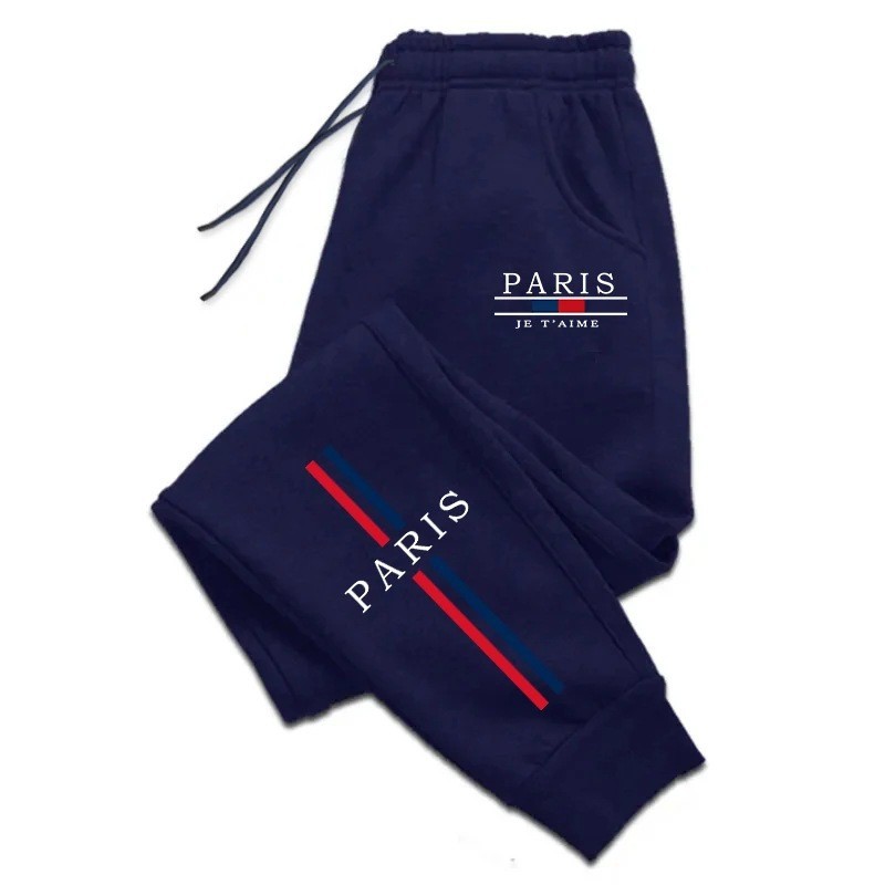 Men's Printed Jogger Pants Casual Sweatpants with Fleece Lining All-Season Comfortable Streetwear Lounge Pants_viptrois.com