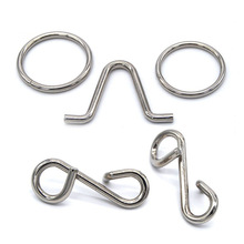 异形冲压件铁线弹簧加工 非标钢丝焊接折弯件 多种金属线材成型