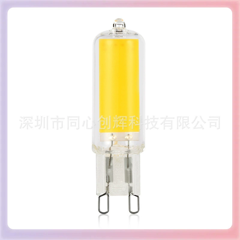 ✅G9/G4 LED стеклянная лампа COB светодиодные бусины 3Вт/5Вт/7Вт/9Вт, 220В/110В, влагозащищённые