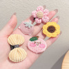 Children's hairgrip for baby, hair accessory, cute curlers, hairpins, no hair damage