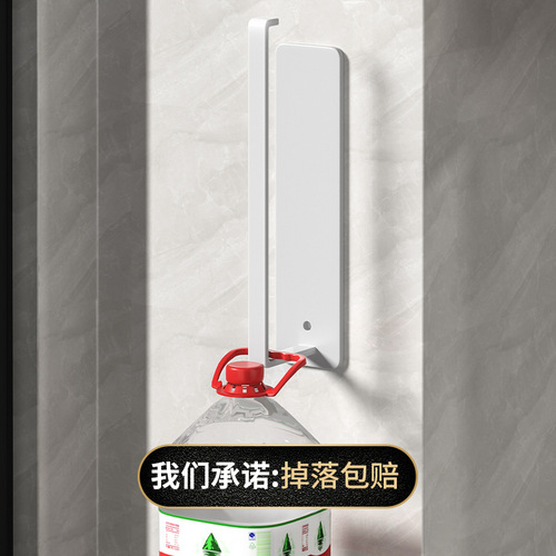 Gun gray kitchen paper towel rack, punch-free cabinet hanger, cling film bag storage rag rack, wall-mounted roll paper rack