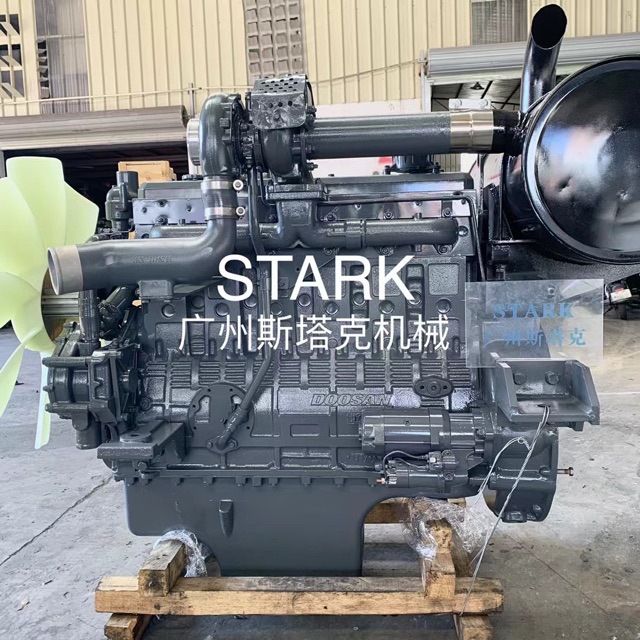 El conjunto del motor DE12TIS es adecuado para Doosan DX480, DX500, DX520 piezas de excavadora