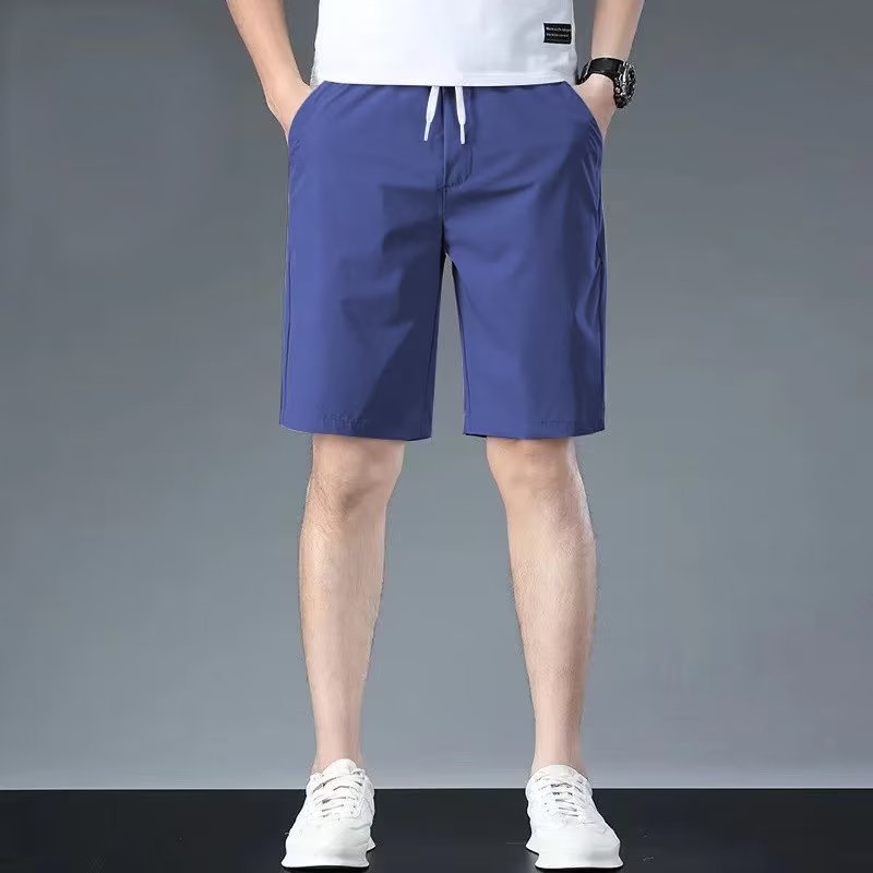 24 colores personalizados logotipo japonés pantalones cortos para hombres de verano delgados deportivos casuales sueltos ventilados para hombres