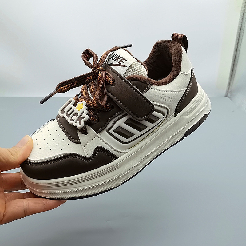 Princesa Ye Lin 32 - 37 yardas de invierno zapatos de skate de cuero para niños y niñas zapatos deportivos de moda para niños zapatos casuales de cuero para niños