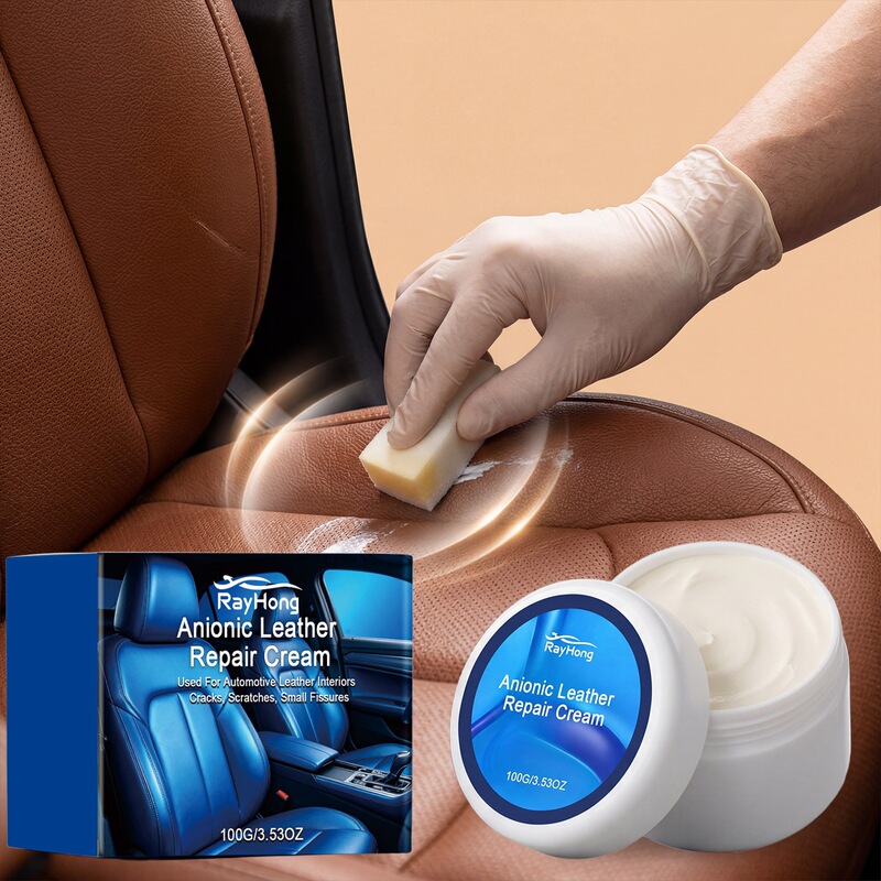 Rayhong Leather Care Cream Leather Goods Aging Restoration Sofa Shoes Bags Car Seat Cleaning and Maintenance Supplies Rayhong Leather Care Cream Leather Goods Aging Restoration Sofa Shoes Bags Car Seat Cleaning and Maintenance Supplies