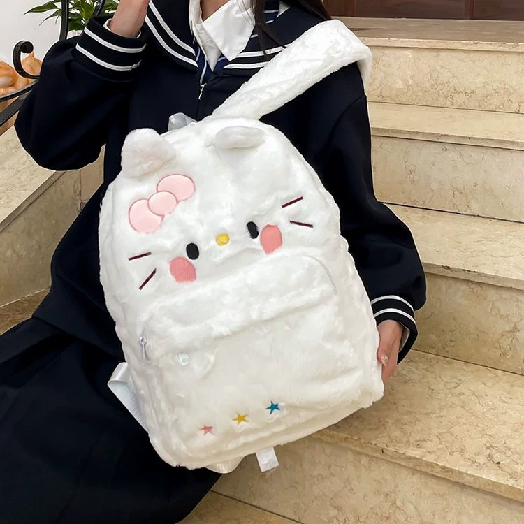 Hello Kitty, милый рюкзак, универсальная сумка на плечо, для студентов