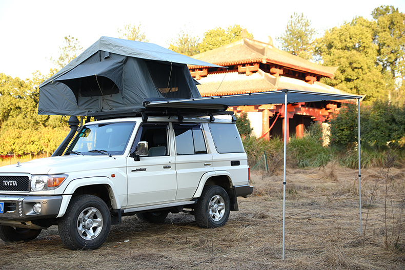 Guangsen Customized Roof Tent Manufacturer Direct-Operated Cross-Border Large Space Quick-Open Waterproof Awning Car Side Tent