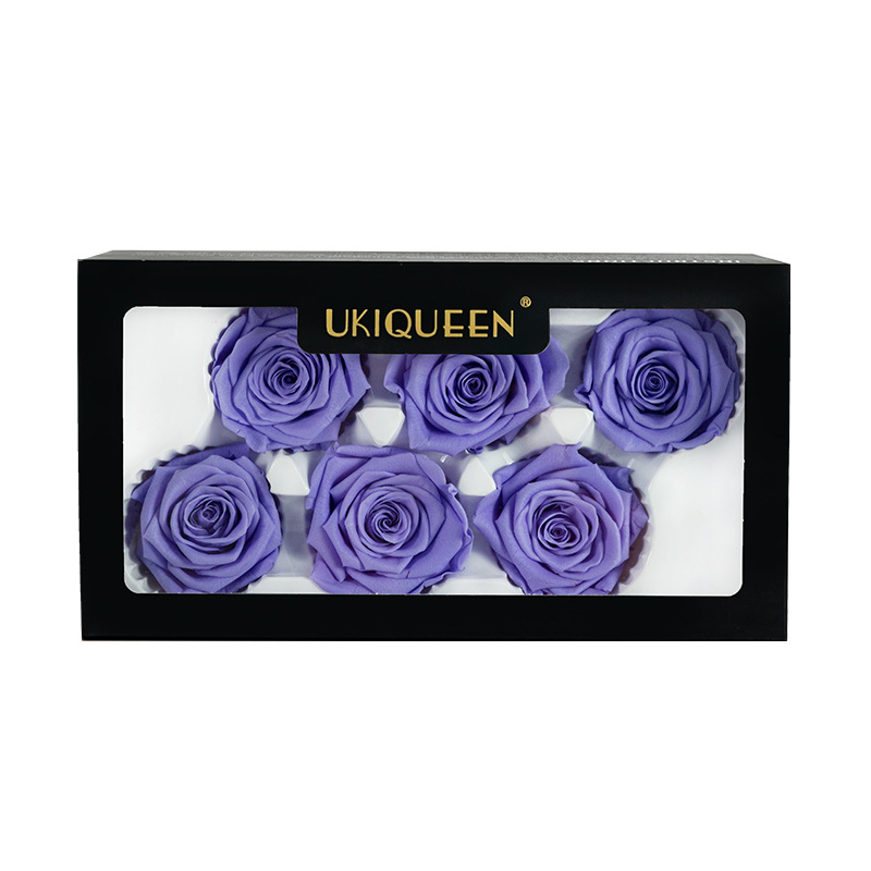 Cabezas de Rosa Eternas de Yunnan, Grado A, 5-6 cm, Hechas a Mano, Ramo de Alta Gama, Regalo, Flores Secas, Materiales para Manualidades, Venta al por Mayor