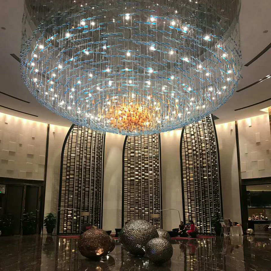 广州永牌绳网编制厂批发零售水晶灯防坠网 透明防护网 灯饰安全网