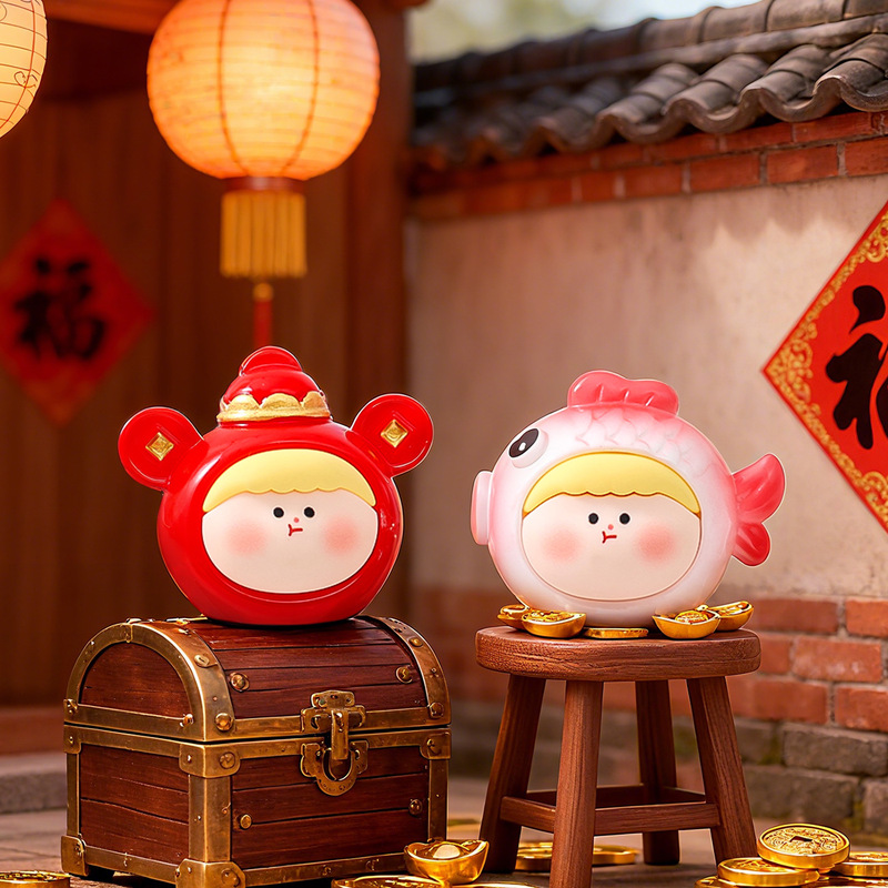 卡通新年莉莉丝系列萌粒公仔树脂工艺品 diy盲盒配件桌面摆件批发|undefined